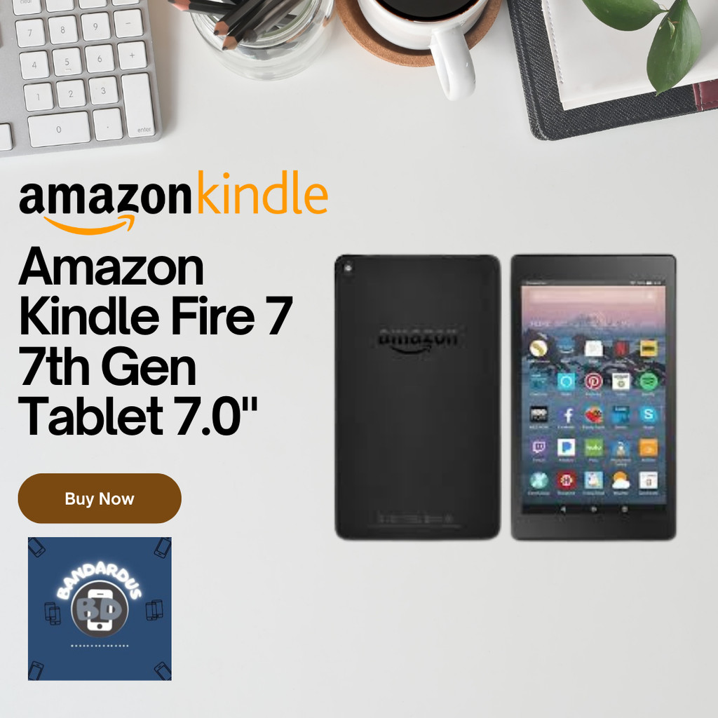 Amazon Kindle Fire 7 SR043KL Gen 7 (2017) Wifi Only Second ORIGINAL - NG