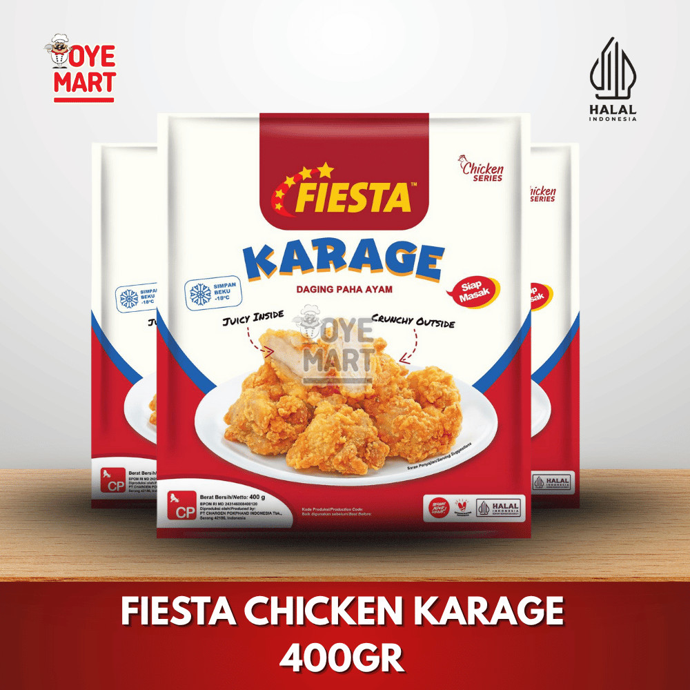 

FIESTA CHICKEN KARAGE 400GR