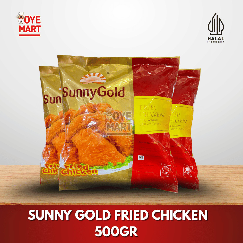 

SUNNY GOLD FRIED CHICKEN 500GR / AYAM GORENG