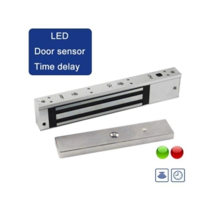 

magnetic electric rfid iron glass door lock emlock 600lbs 280kg kaca