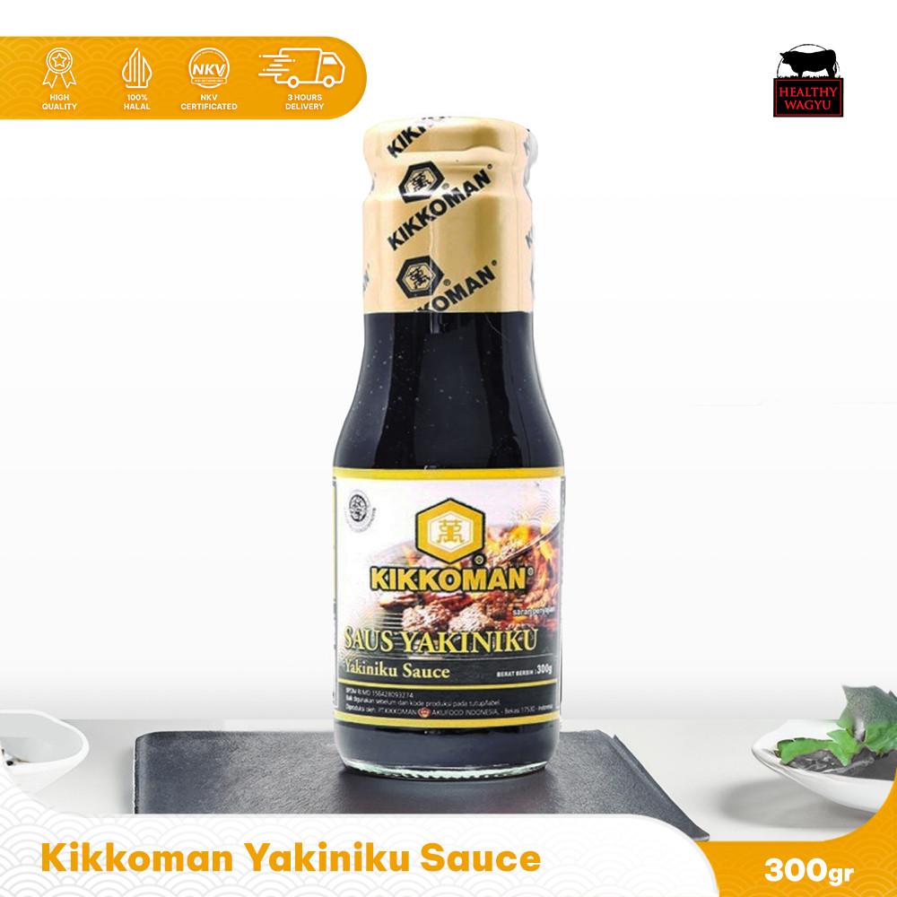 

Kikkoman Yakiniku Sauce HALAL 300 Gr HealthyWagyu