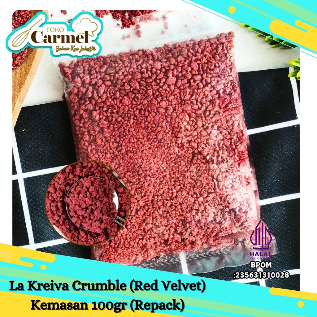 

La Kreiva Cookie Crumb Kasar 100gr - Remahan Biskut Warna Warni