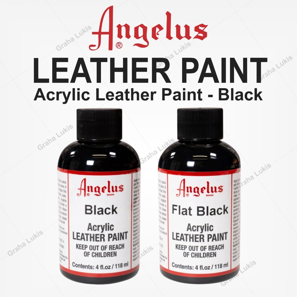 

Angelus Acrylic Leather Paints - Black 4 oz