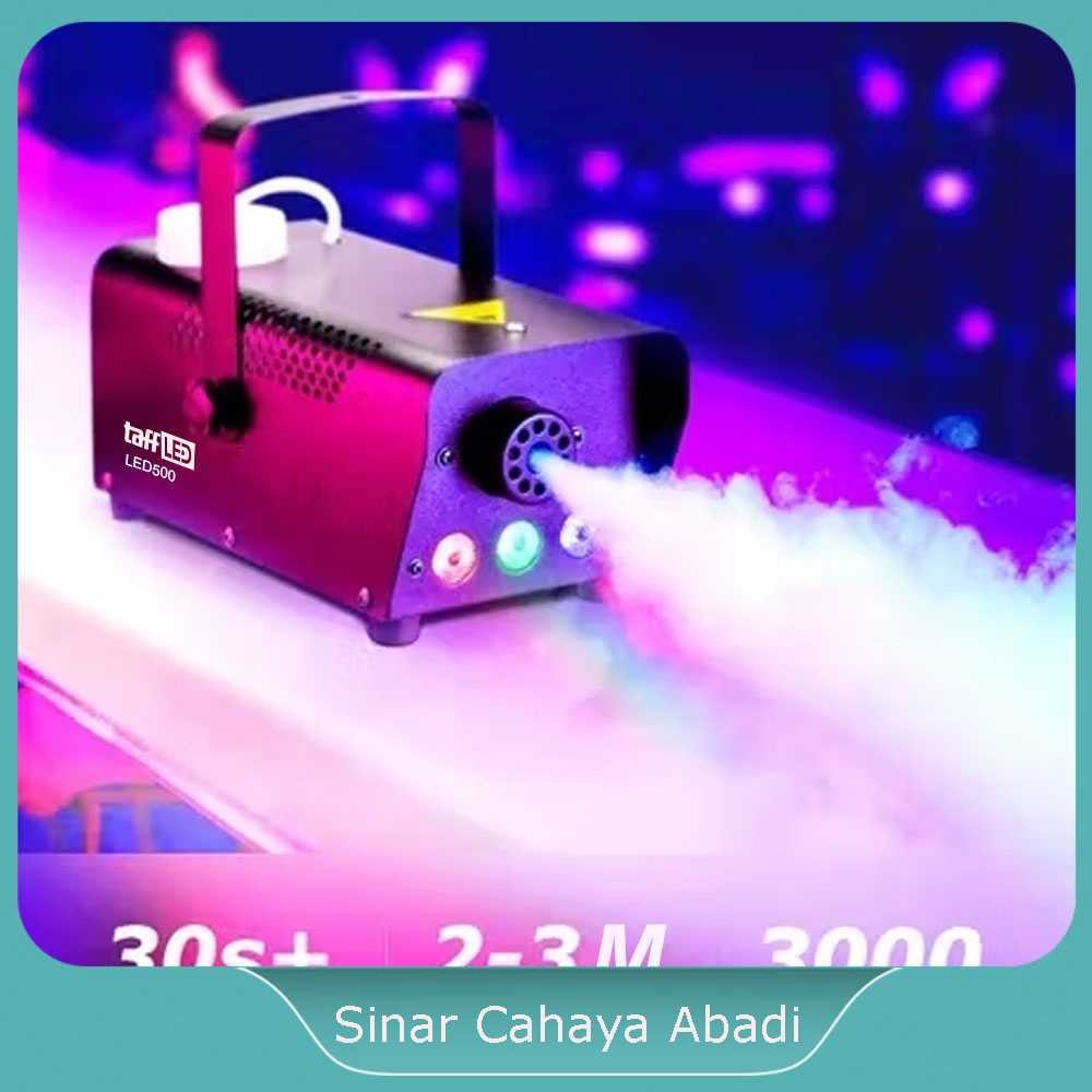TaffLED Sistem Fogger Panggung Stage Machine Ejector with RGB LED - KY-LED500