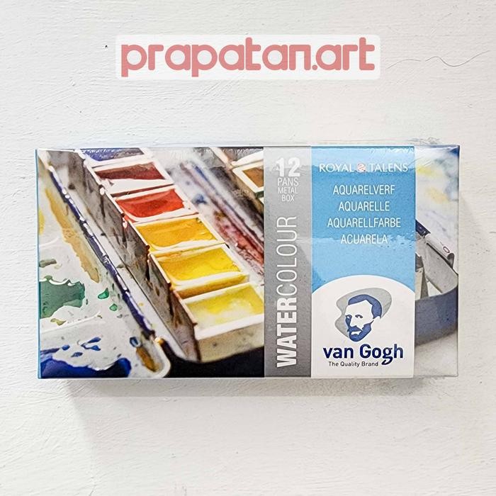 

TERLARIS! Van Gogh Watercolor Pans Tubes Set | Cat Air Set - 10X10 TUBE