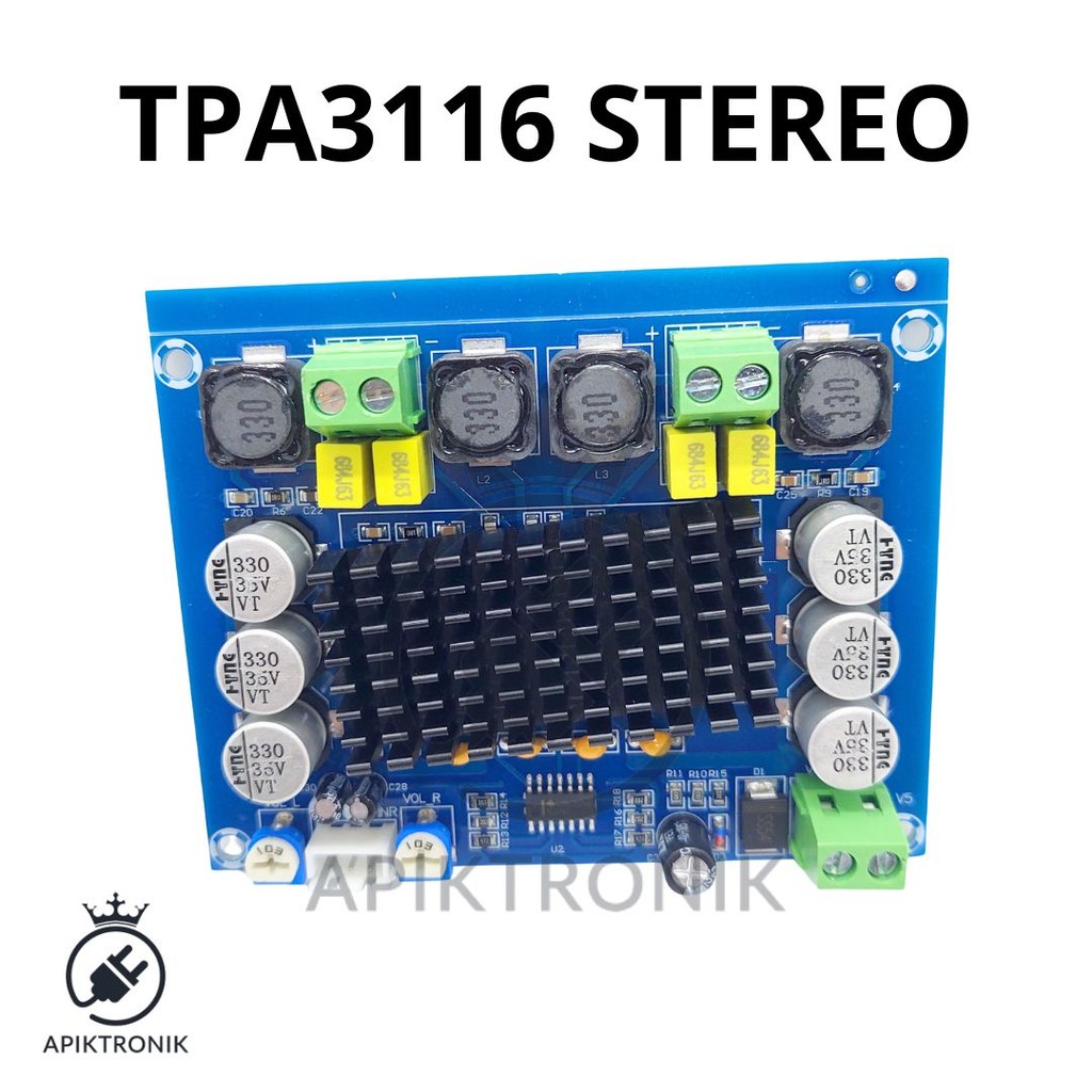 MODUL TPA3116D2 AMPLIFIER CLASS D STEREO 2X120 WATT  TPA3116 CLAS D AMPLIFIER