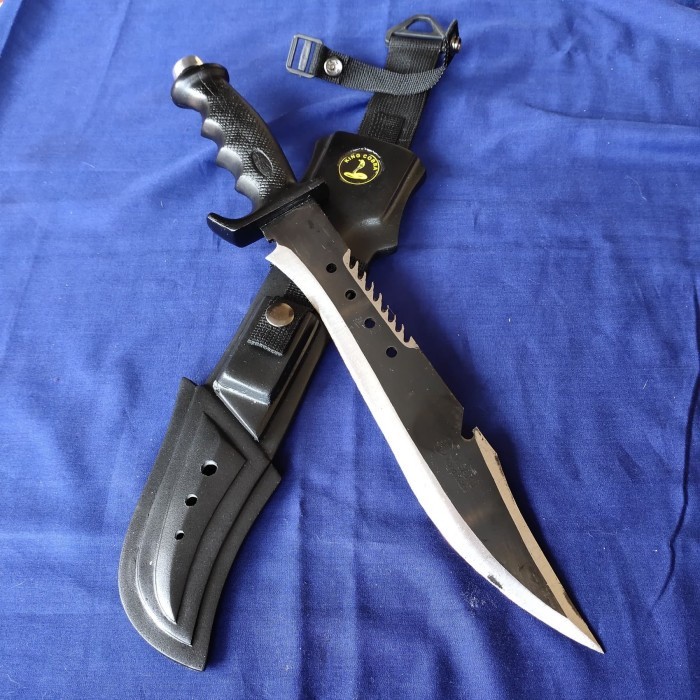 Terlaris 【Bayar di Tempat】 PISAU KOMANDO/pisau belati/pisau sankur khusus TNI/AD & KOPASUS