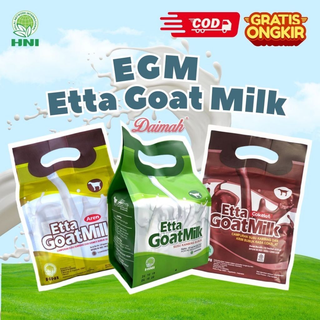 

Halal SUSU KAMBING PREMIUM MEMBANTU MENJAGA KESEHATAN TULANG KESEHATAN JANTUNG ETTA GOAT MILK HNI