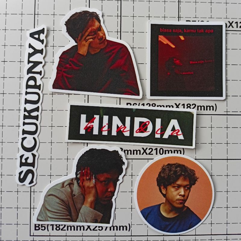 

Sticker Baskara Putra Hindia