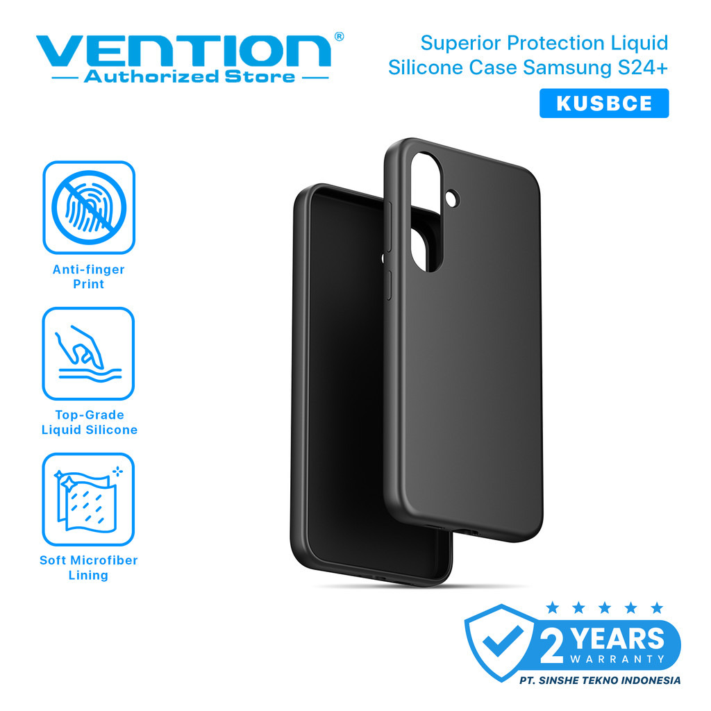 Vention Casing Samsung Galaxy S24 Ultra Plus Liquid Silicone Phone Case