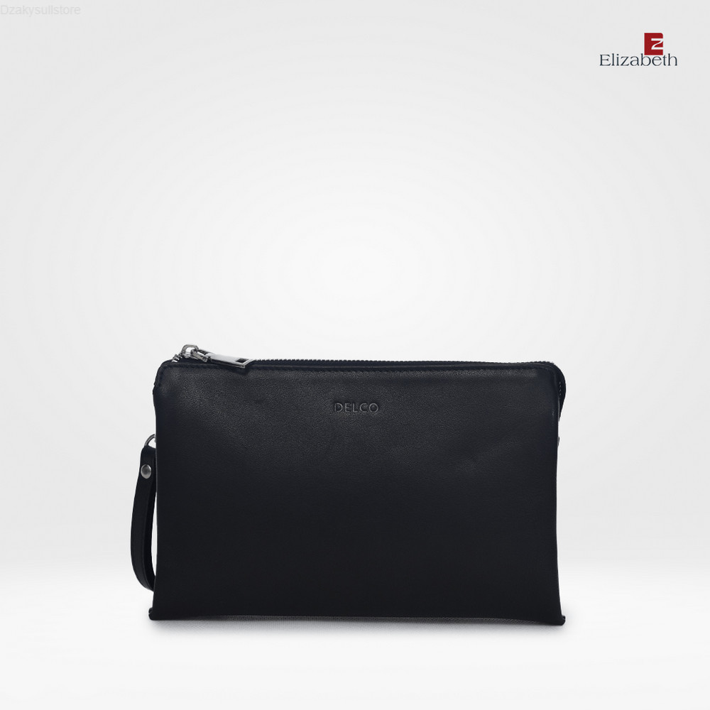 Tas Delco by Elizabeth Genuine Leather Clutch 0720-0436