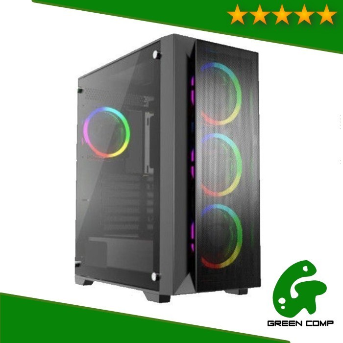 Casing PC VenomRX Drogon Max ATX Gaming Case