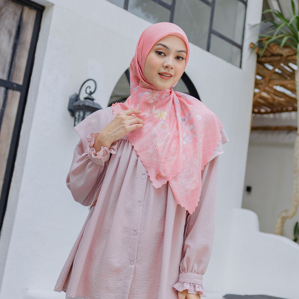 La Vierra - Melody Series Hijab Segiempat Printing