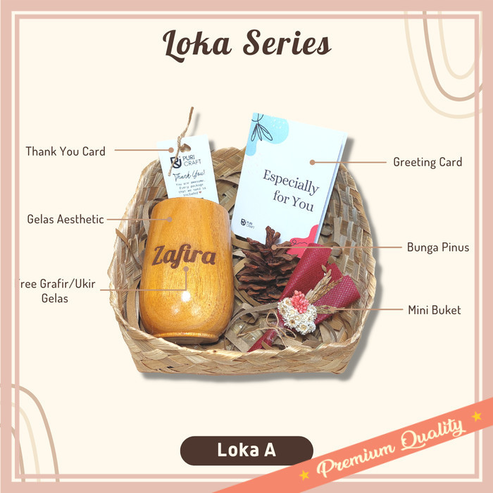 

Hampers buat pacar teman sahabat bestie unik lucu keren kekinian / LOKA Series FREE UKIR Kado Pernikahan Alat Makan Hampers Wedding - Loka A, Special Day