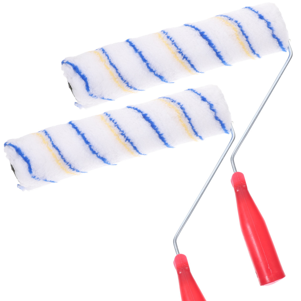 

2pcs 300mm Paint Roller Professional Handheld Wall Paint Painting Tools roller brush wall paint brush