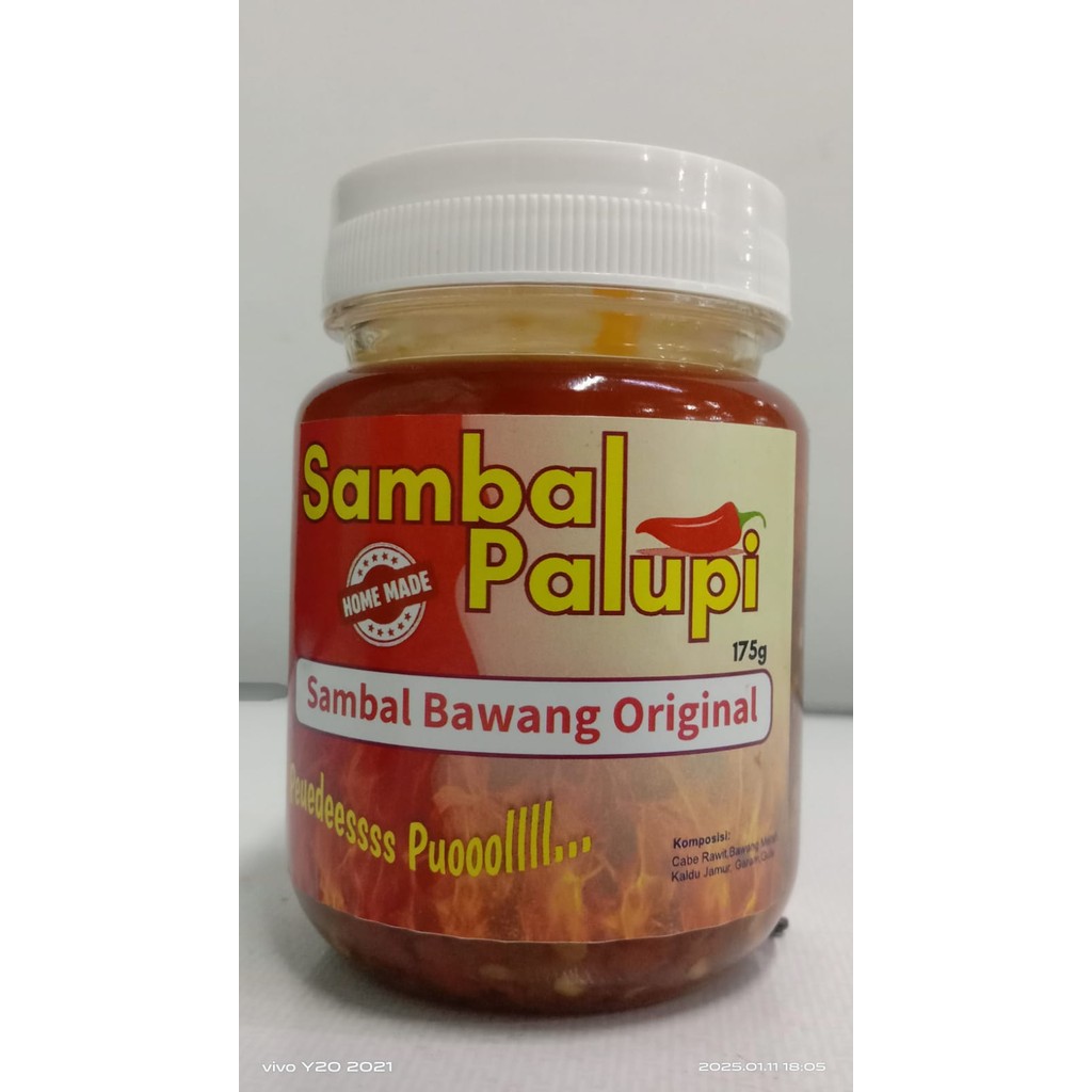 

Palupi Sambal Bawang Original - 175 Gram