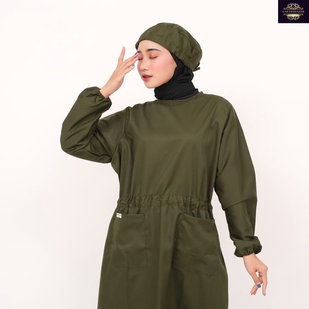 Gown medis/ Goun Medis / Surgical Gown Model kerut