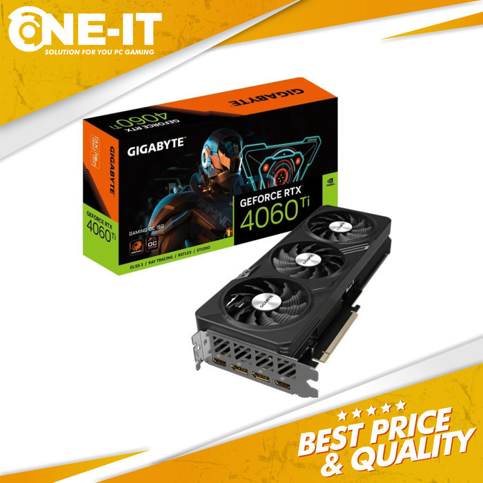 VGA Gigabyte GeForce RTX 4060 Ti GAMING OC 16G 16GB GDDR6