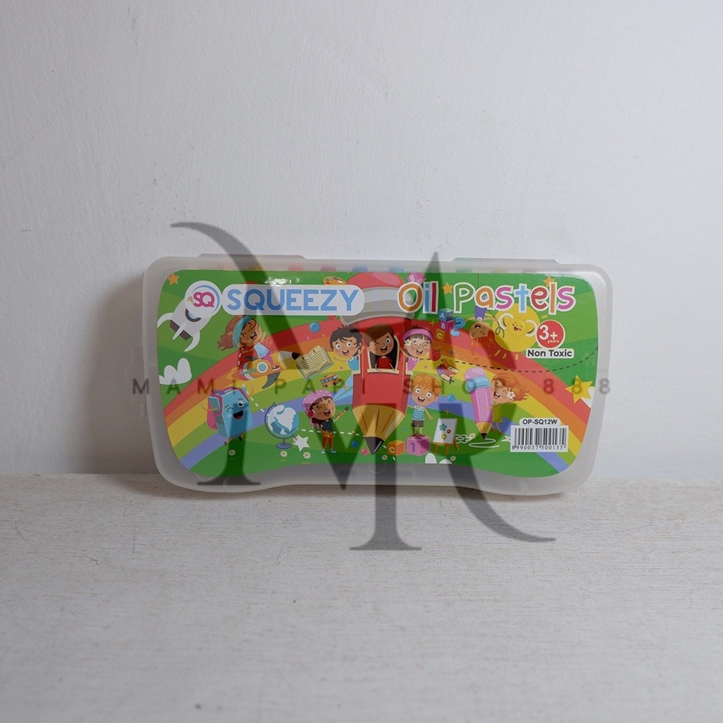 

Crayon Oil Pastel Murah Squeezy 12 Warna BERKUALITAS