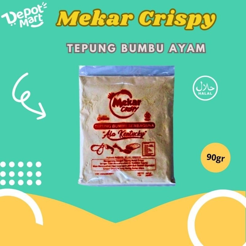 

Tepung Ayam Kentucky Crispy 500 Gr Di Depot Mart Merk Mekar