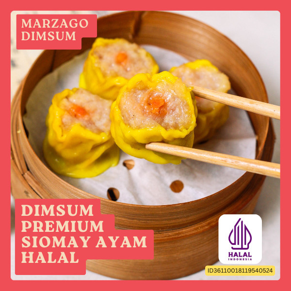 

DIMSUM SIOMAY HALAL FROZEN SHUMAY SHOMAY AYAM PREMIUM