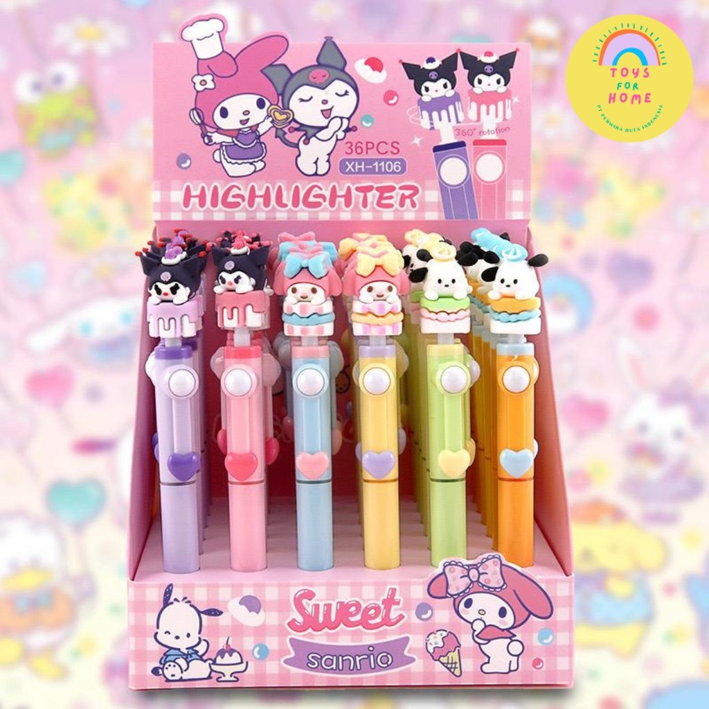 

Highlighter / Stabilo Karakter Sweet Sanrio TOYSFORHOME