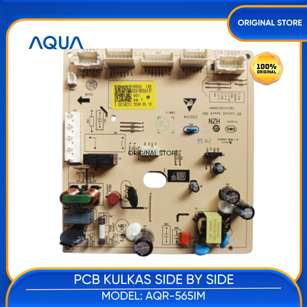 MAIN MODUL PCB KULKAS SIDE BY SIDE AQUA AQR-565IM AQR 565IM AQR 565 IM