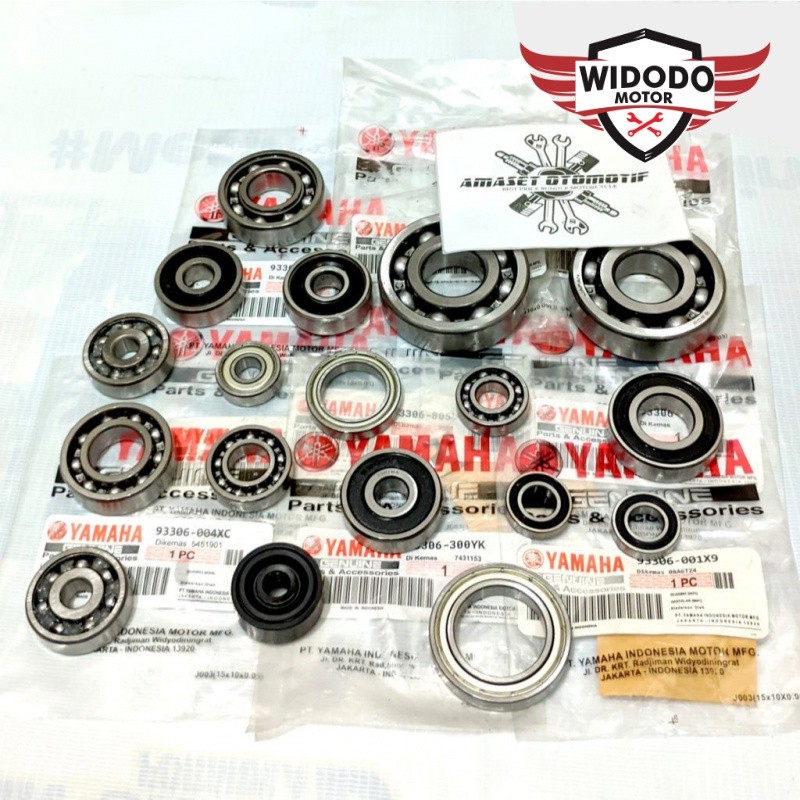 Paket Bearing Komplit Mesin Kruk As Rasio Jupiter MX 135 Jupiter MX 150