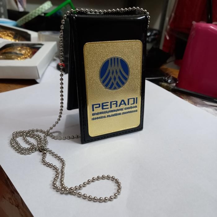 

ANDMA Name tag id card Saku PERADI Terbaru - +Rantai