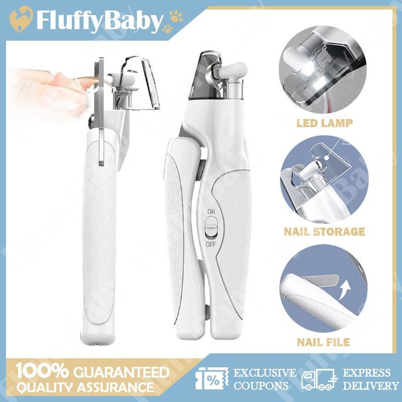 LED Gunting Kuku Kucing Gunting Kuku Anjing Pemotong Kuku Kucing Potong Kuku Kucing Potong Kuku Anji