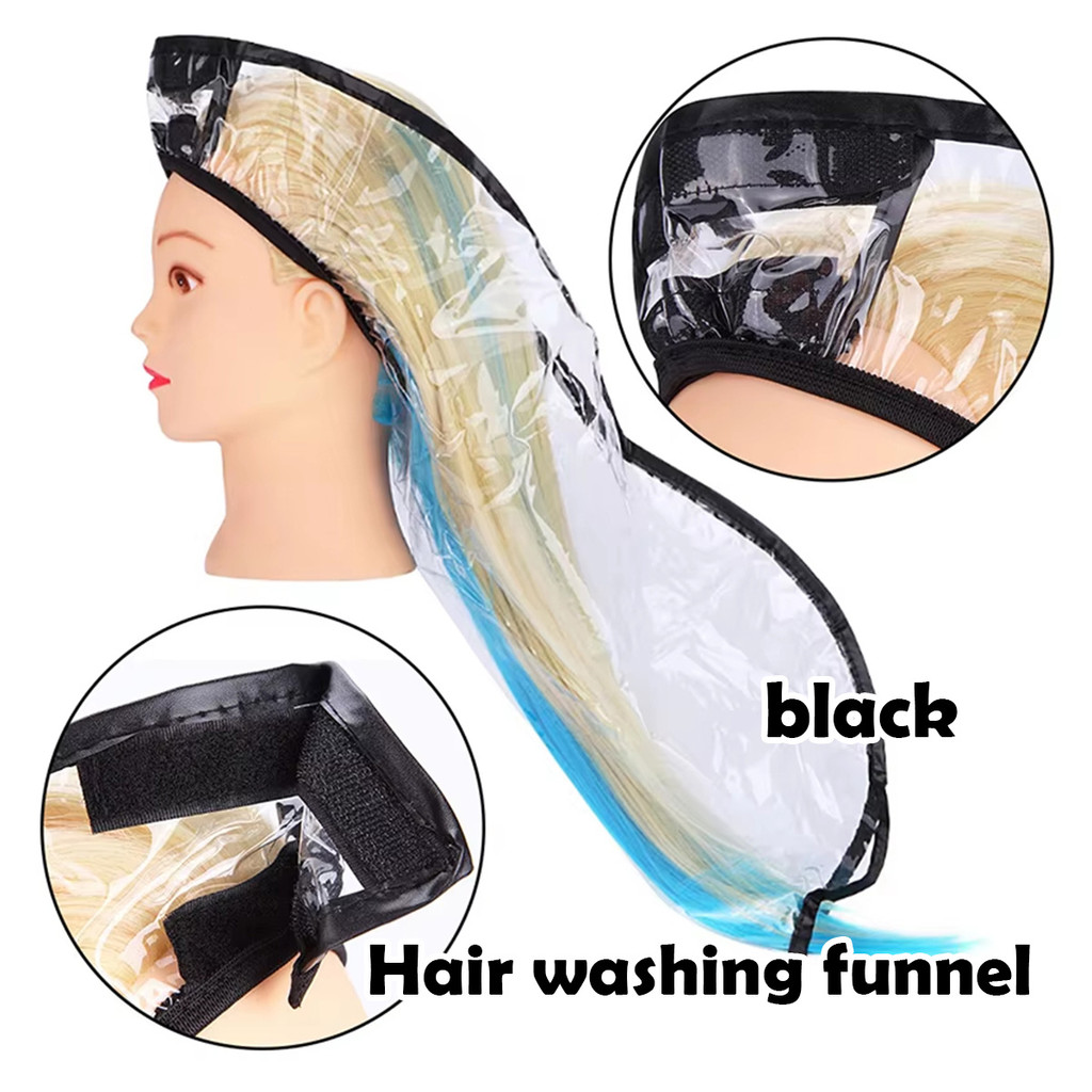 Cuci Rambut kain klip potong Kain salon Alat Barber Cat Kip Potong Rambut Portable Salon Cuci Rambut