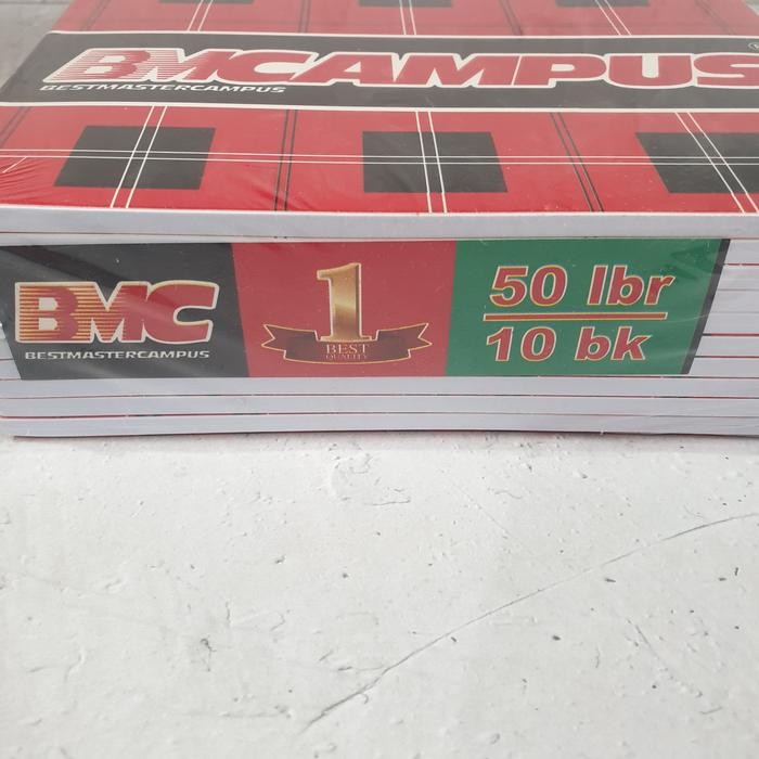 

TERLARIS! Buku Tulis BMC Campus 50 Lembar Khusus Instant/Sameday