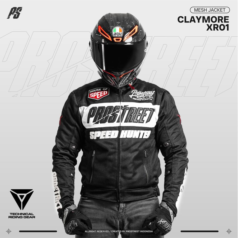 PROSTREET MESH JACKET CLAYMORE XR01