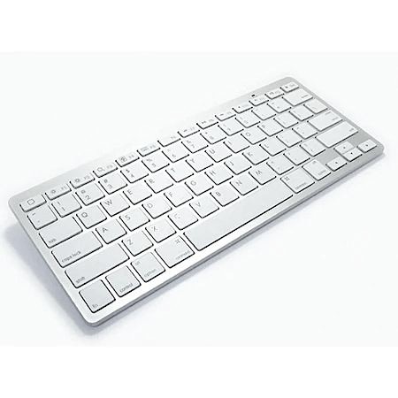Keyboard IMac Keyboard Bluetooth Apple IMac Keyboard Wireless Bluetoot - Putih