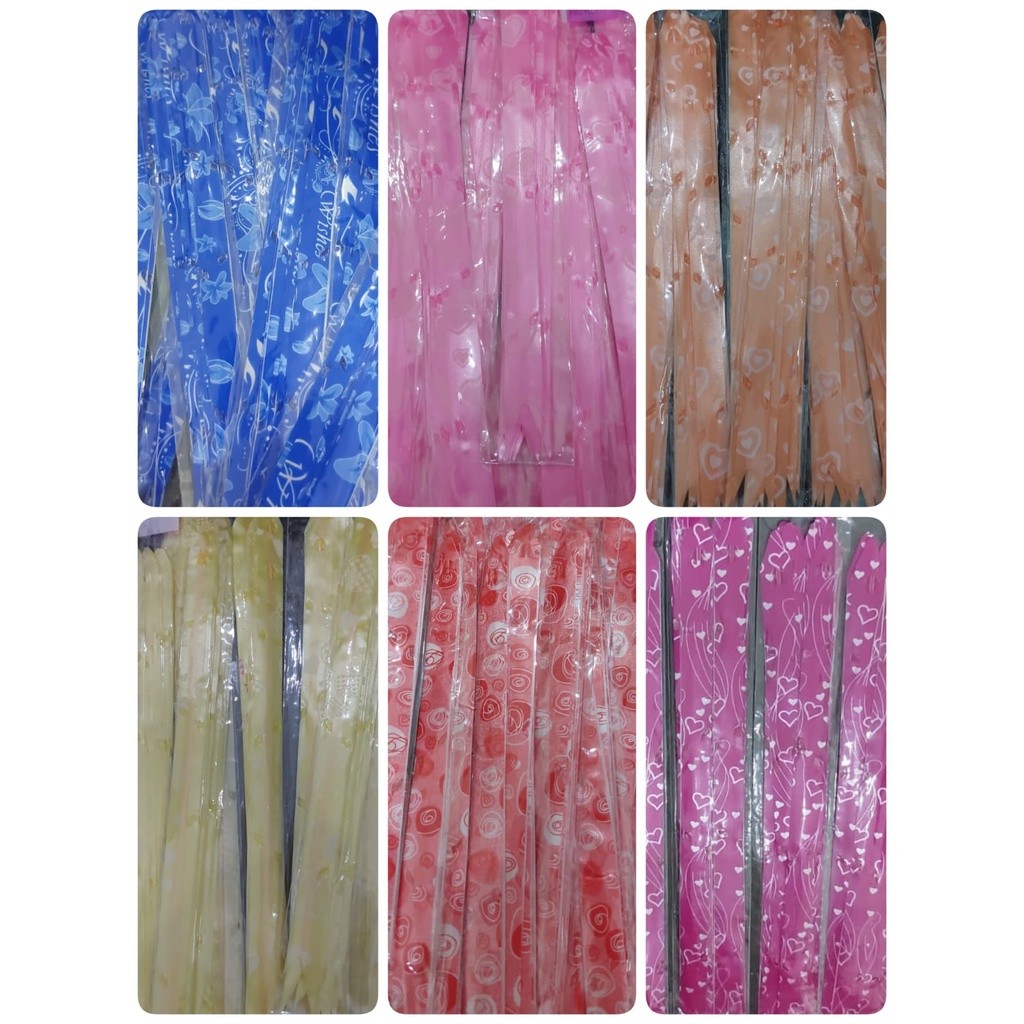 

*AMJ* MINI PITA TARIK SERUT MOTIF WARNA WARNI 12 mm ( 1 PACK ISI 10 PCS)