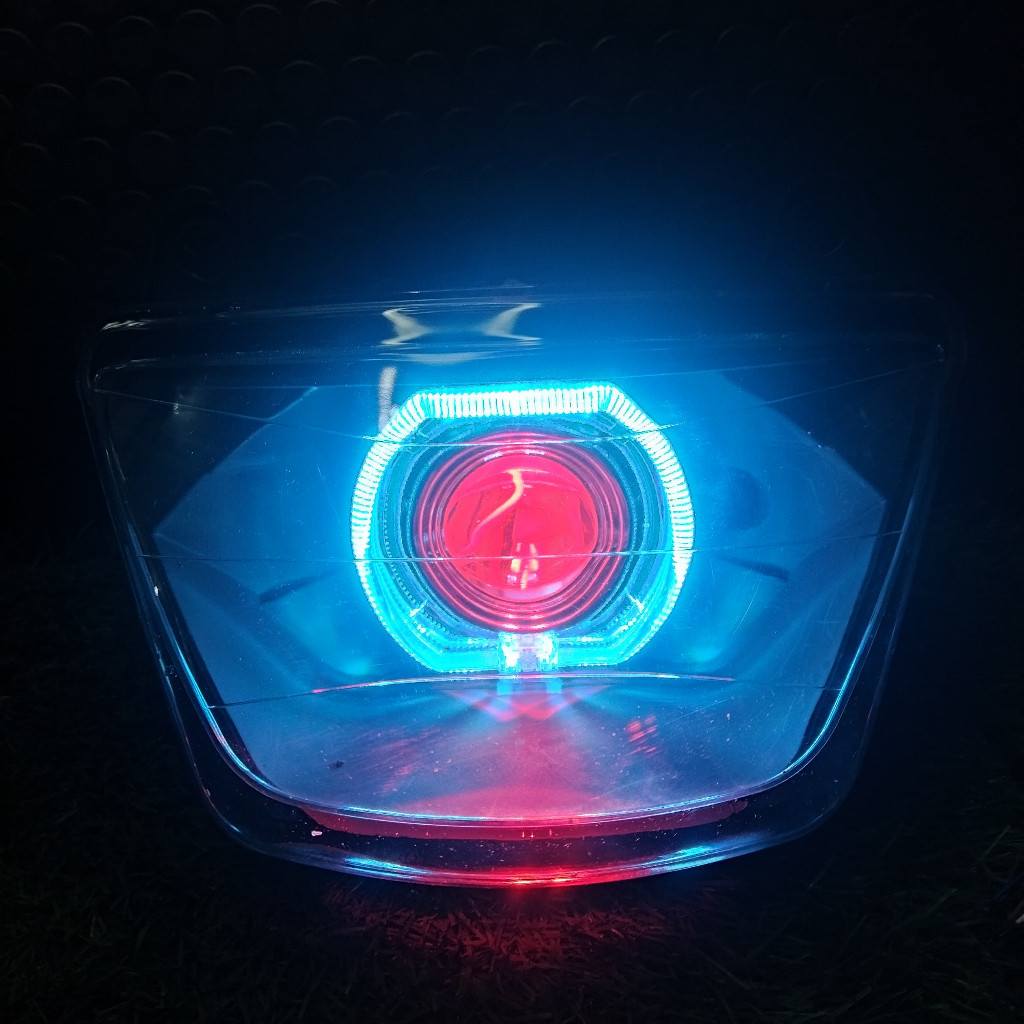 REFLEKTOR LAMPU NINJA RR/BILED NINJA RR BILED SMOKE/LAMPU REFLEKTOR BILED SMOKE NINJA RR OLD INPORT