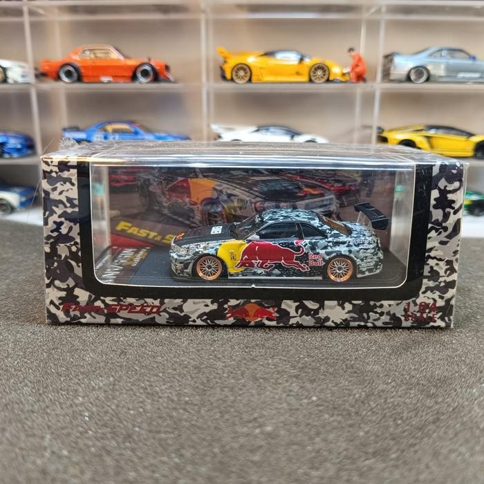 Fast Speed 64 Nissan GTR R34 Z-Tune Redbull