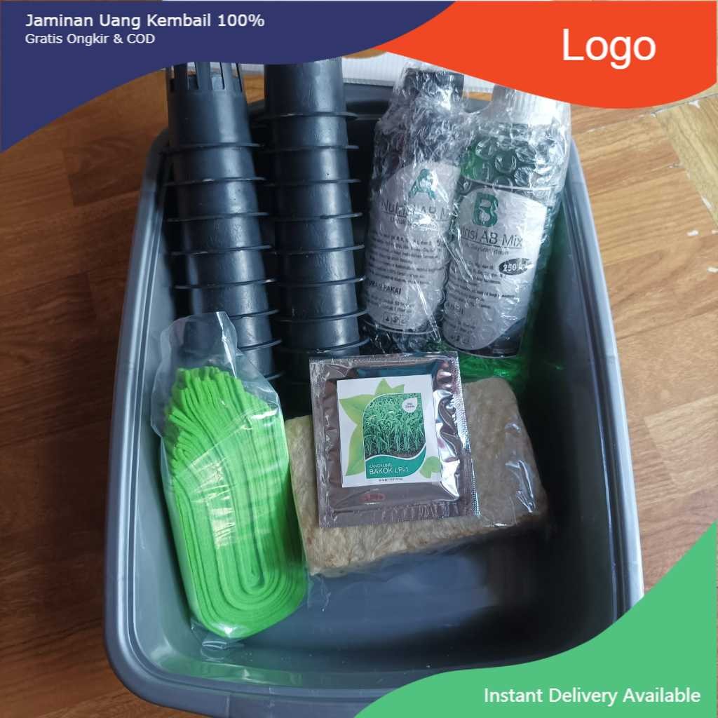 Set Hidroponik Lengkap Pemula Hidroponik Untuk belajar