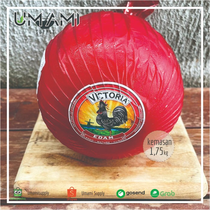 

Dejong / De Jong's - Victoria Keju Edam - REPACK 218gr