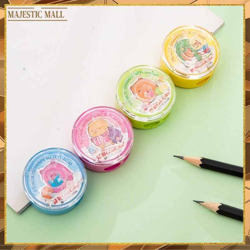 

2 In 1 Rautan Serutan Sharpener Bulat Pastel Color Rautan 753