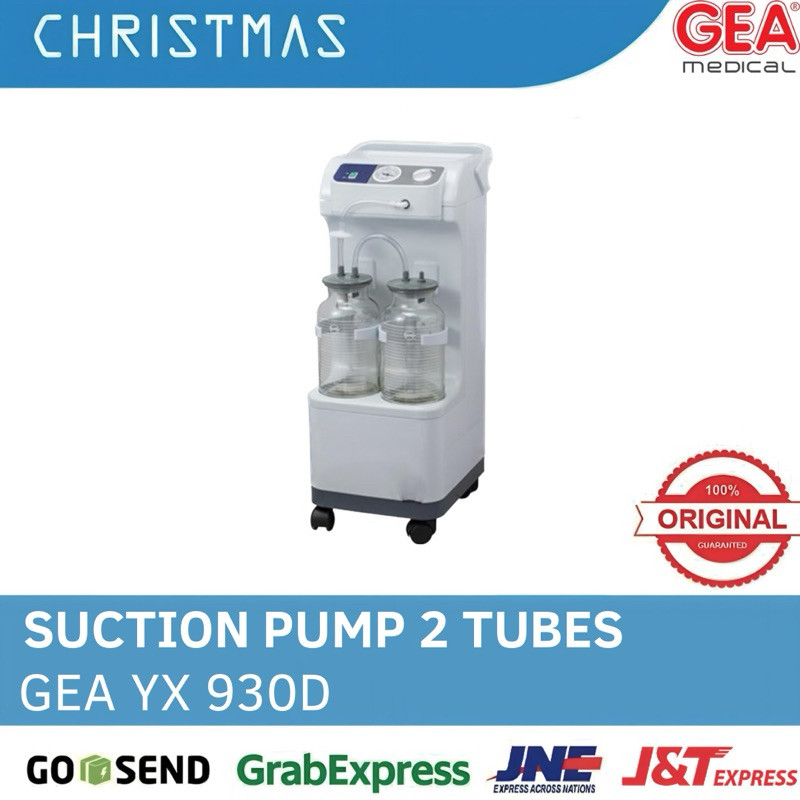 GEA YX-930D ELECTRIC SUCTION PUMP APPARATUS / SUCTION 2 TABUNG YX930D