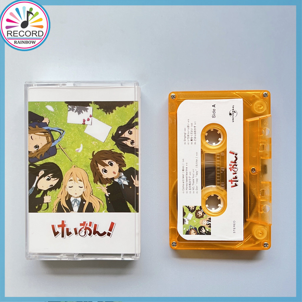 Kaset Pita K-ON Full Record Cassette Tape [Tersegel] Terbaru