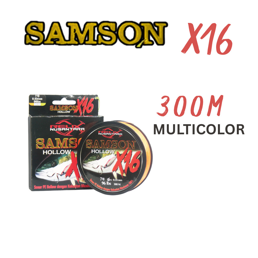 PE SAMSON X16 PE 300 M KEKUATAN MAKSIMAL