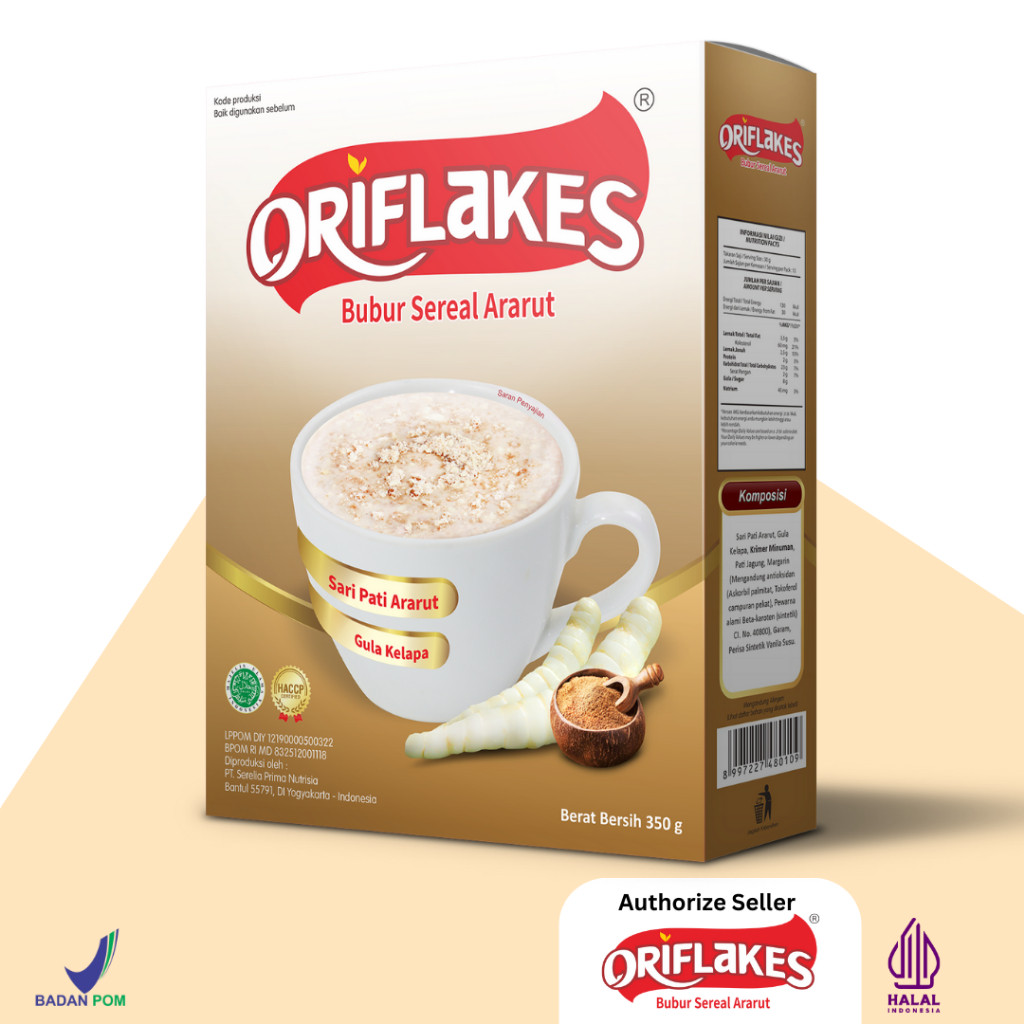 

Oriflakes Gastro Original Gula Kelapa 900 gram