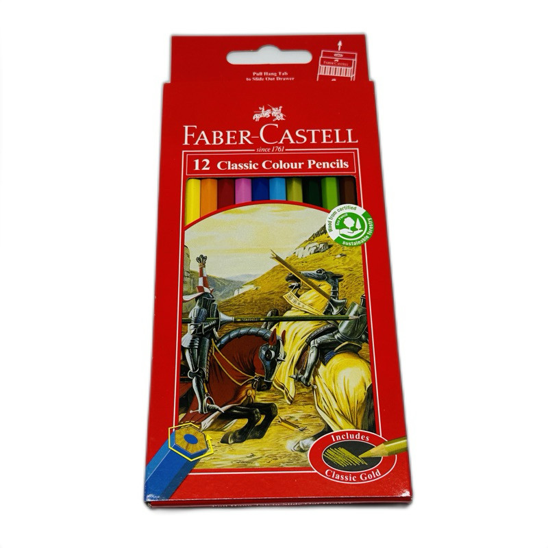 

[LW] Pensil Warna Faber Castell Isi 12 Warna