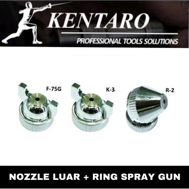KENTARO - NOZZLE LUAR + RING SPRAY GUN - JAPAN QUALITYHALA2