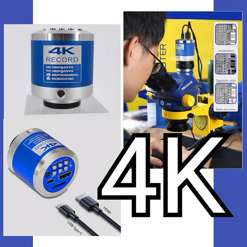 KAMERA MICROSCOPE ULTRA HD 4K RESOLUSI