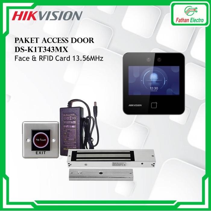 

Paket Access Control Face RFID Hikvision DS-K1T343MX