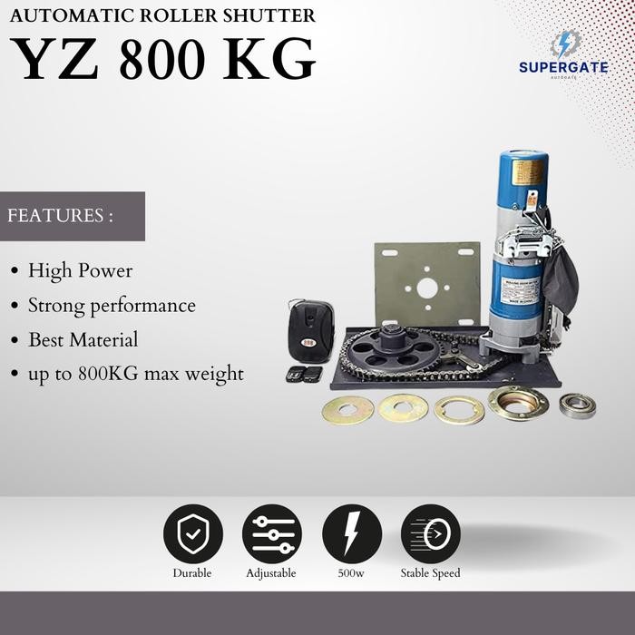 

Mesin Rolling Door Otomatis 800KG Roller Shutter AC Motor