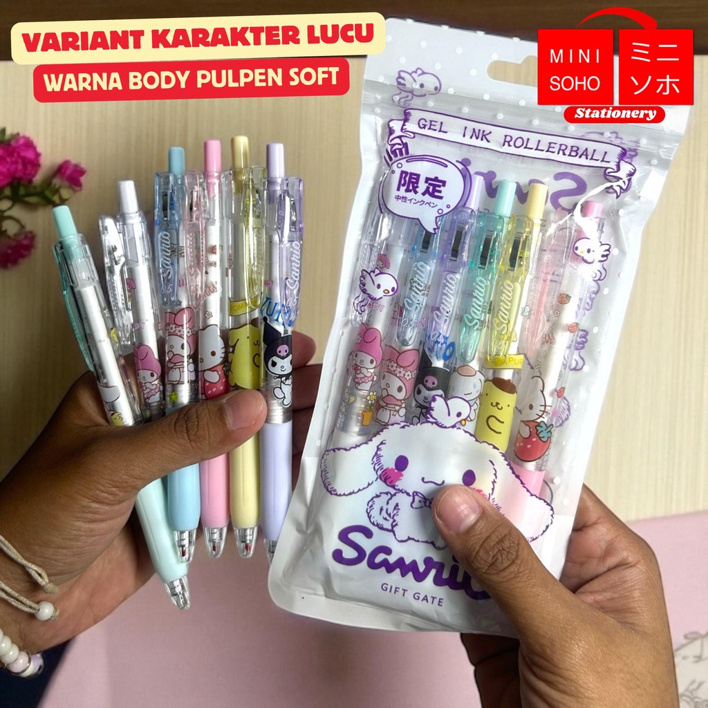 

Jual Produk Pena Gel Mekanik 0.5mm Karakter Sanrio 6 Pcs AestheticPulpenHitam Gift Gate Pulpen Gel